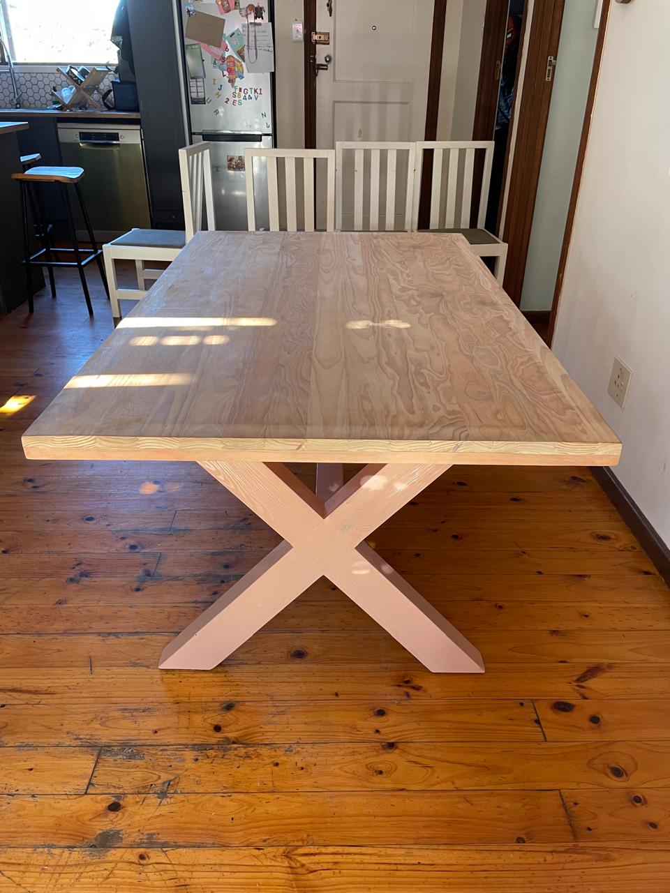 Kitchen table renovation project